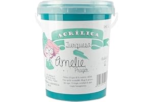 Amelie Prager 1L/12 Pintura Acrílica, Turquesa, 1000 ml