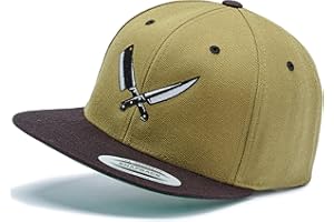 MINIFAN Flexfit Snapback Cap : Butcher Knife – czapka bejsbolowa męska i damska czapka bejsbolówka czapka grillowa czapka kucharska