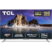 TCL 126 cm (50 inches) AI 4K Ultra HD Certified Android Smart LED TV 50P715 (Silver) (2020 Model) | With Remote Less…
