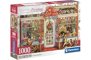 CLEMENTONI, PZL 1000 HOLIDAY SHOP COMPACT, 39997