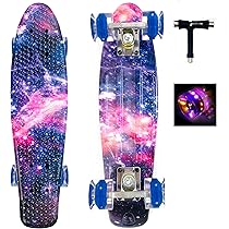 ILAHUI Skateboard Ado Fille Enfant Adulte Débutants- 7 Couches En Bois