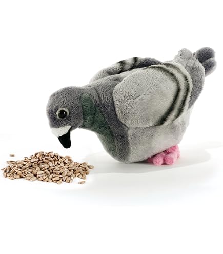 Stofftier Taube, 19 Cm Kuscheliges Plüschtier – Weich & Waschbar, Für Kinder