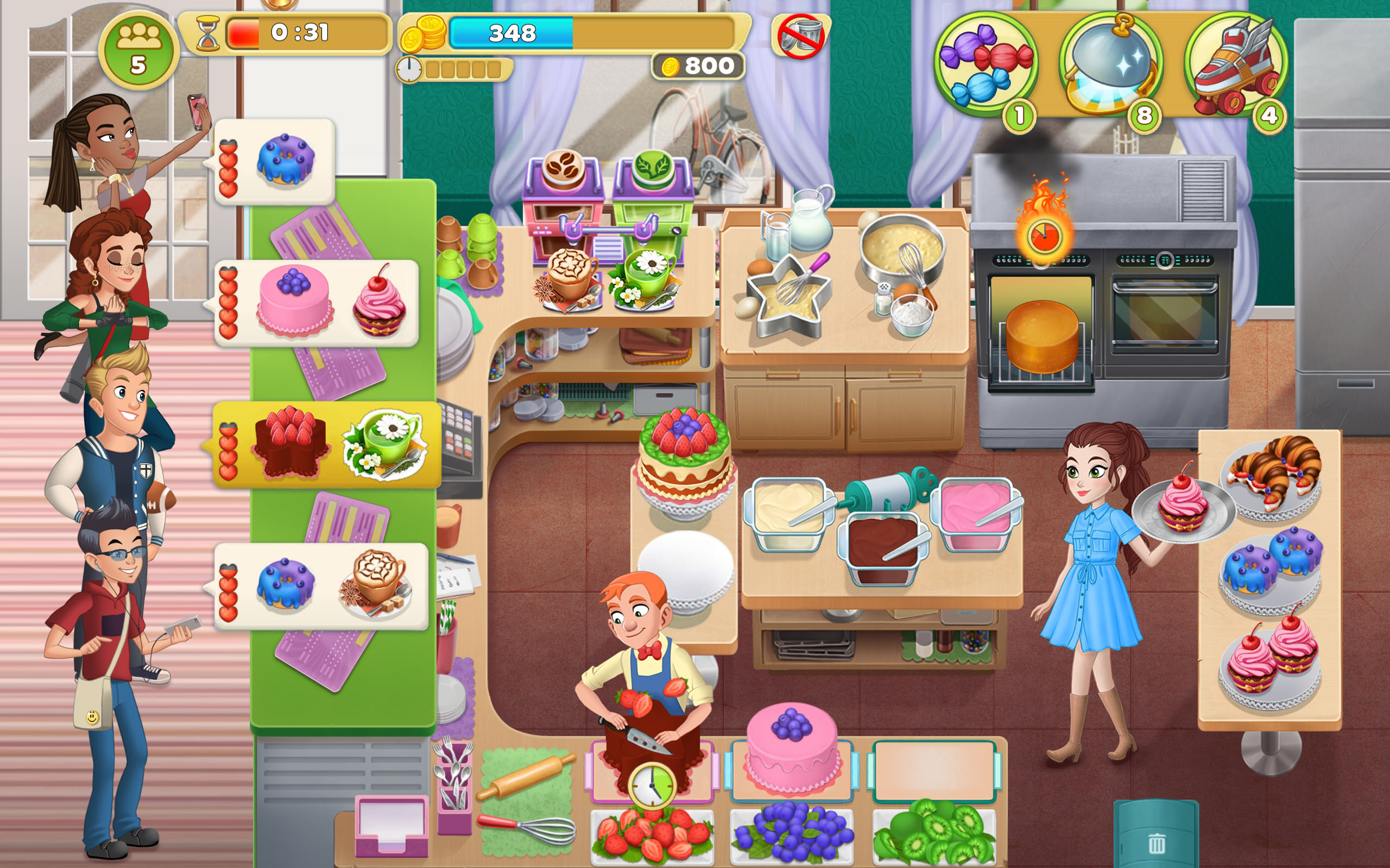 Cooking Diary® Grand Jeu de Café et de Restaurant Amazon.fr Appstore pour Android