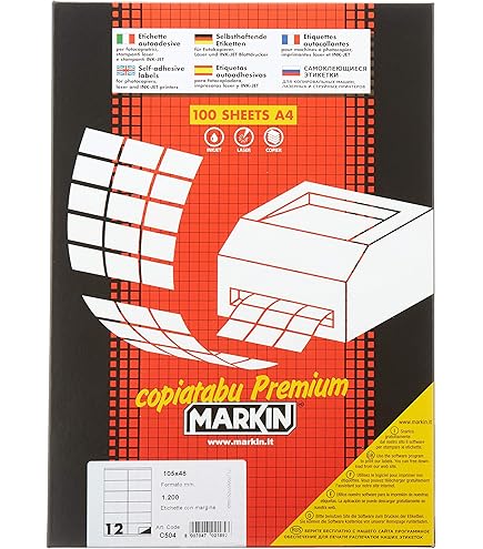 Etichette Adesive Per Revisioni Auto - Modulo TT956, 64x34 Mm, Confezione Da 1200 Etichette