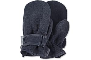 Sterntaler Moufles Micropolaires, Matière Déperlante avec Poignet Élastique et Fermeture Velcro