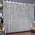 MENSTARSI Disco Party Decorations, 2 Pack Disco Ball Photo Booth Props,3.3x6.6 ft Silver Foil Fringe Curtains Photo Backdrop for The 70s & 80s Last Disco Bachelorette, Decades, Taylor Party Decor