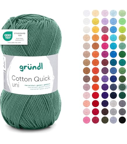 Rico Design Creative Cotton Flecky Fleece dk 100 g – Couleur : 11 – lilas – velours uni incorporé dans les fils de coton imprimés