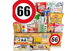 OSTPRODUKTE-VERSAND.DE DDR Geschenk XXL + Geburtstag 66 + Geburtstags Geschenk Onkel + DDR Produkte