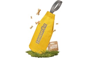 ZAUBERPFOTE Futterbeutel 'Joy' - Mit wasserfestem YKK® Reißverschluss - Apportierbeutel für Hundetraining - Ideal für Leckerlies – Praktische & robuste Leckerlitasche für Hunde