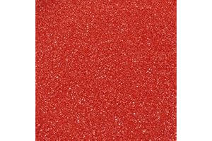 SUGARFLAIR COLOURS Colour Flex Red Edible Lustre Glitter Sanding Sugar Sprinkles - Sprinkle on Cakes, Cupcakes, Cake Pops, Cookies, Ice Cream, Desserts, Treats and More! - 40g