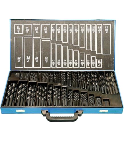Projahn Spiralbohrer-Kassette HSS-G 6-tlg. – Ø 3–10 Mm, Mit 1/4″ Sechskant-Schaft Für Akkuschrauber