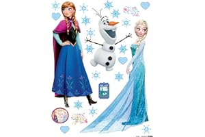 AG Design DK 1797 Pegatinas-Vilino Decorativo, Multicolor, 65 x 85 cm