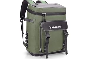 VS VOGSHOW Vogshow Kühlrucksack 30L Kühltasche Gross Kühlbox Wasserdicht Picknickrucksack Auslaufsicher Thermotasche