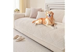 ‎QHAIYYBF QHAIYYBF Samt Sofabezug Ecksofa l Form Sofa Überzug Couchbezug Sofa/Couch Wurfdecke Eckcouch 1 2 3 4 Sitzer Sofaschutz Sofaüberwurfe Sofaschoner Sofabezüge rutschfest Hund Katze für Wohnzimmer