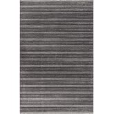 Cocoon Carpet Stripe Anthracite Rug Anti-Slip Base Living Room Living Room Antre Carpet 33010a, 60 x 100