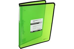 Grafoplás 30120520. Carpeta Anillas Verde A4 +, Polipropileno, 4 Anillas de 25mm, Serie Blackline