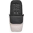 Silver Cross - Clic Footmuff - Pram Accessories - Stroller Footmuff - Foot Warmer - Water Resistant - Almond
