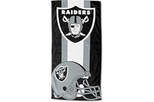The Northwest Company NFL Las Vegas Raiders Zone Read Serviette de Plage 76,2 x 152,4 cm