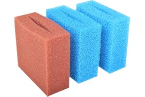 Wacredo Lot d'éponges de rechange pour filtre de bassin Oase BioSmart 7000/8000 - Kit complet d'éponges filtrantes - Traitement de l'eau - Éponge filtrante - Éponges de rechange