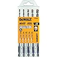 Dewalt multi-purpose drill bit, set of 5 pieces DT60099-QZ shock-proof, pack of 1, silver