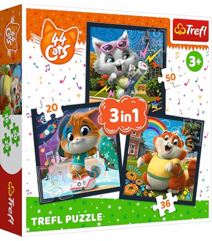 RAVENSBURGER - Puzzle 2x24 44 Gatti