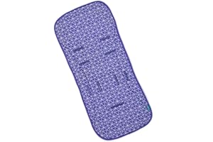 Urban Kanga Colchoneta Silla de Paseo Universal con Espuma de Memoria Colchoneta Carro (Iris Geo)