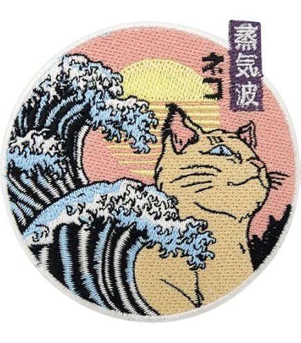 Finally Home De Schrei kattenpatch om op te strijken | kattenpatches, kattenstrijkplaatje, grappige patches, patches, strijkpatch