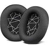 EWEC SteelSeries Arctis 1/3/5/7/7+/7P/7PPlus/7X/7X+/9/9X/PRO/Prime ile Uyumlu File Kumaş Kulaklık Pedi - Nefes Alan, Ses Yalı