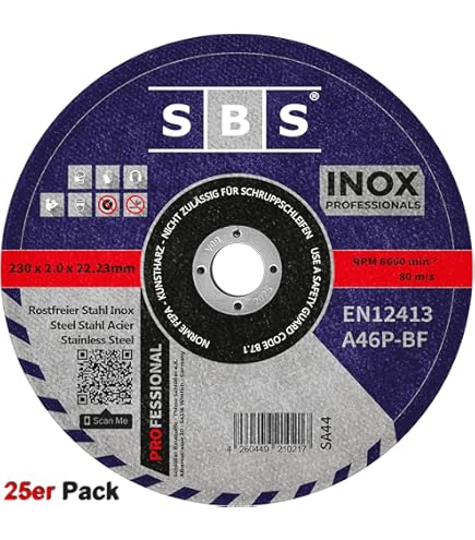 Dischi Da Taglio Professionali 115mm - 10 Pezzi Extra Sottili Per Smerigliatrici - Foto 2