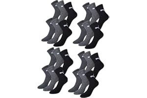 ‎PUMA PUMA Skarpety sportowe Mężczyźni Short Crew Socks Sportsocken mit Frotteesohle 12er Pack