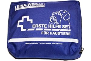LEINA-WERKE GMBH Für den Notfall - Erste Hilfe Set - Für Haustiere - Blau - (1x1Stück)