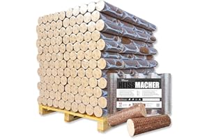 960kg Palette Holzbriketts Nestro Hartholz Briketts Rund Kamin Ofen Brikett Heizbriketts Buche und/oder Eiche Kohle ersetzt ca. 5Ster Brennholz (ENERGIE KIENBACHER BRENNHOLZ, BRIKETTS & CO.)