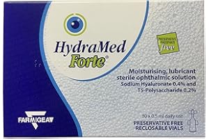 HYDRAMED FORTÉ HydraMed Forte Eye Drops 30 x 0.5ml Daily Dose Units (Pack of 1)