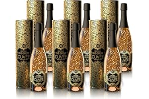 ‎MICHI PALMA Michi Palma | 6er-Set The Great Cuvée (6 x 0.75 l) | Mit 23 Karat reinem Blattgold und edler Geschenkverpackung | Goldene Geschenkidee