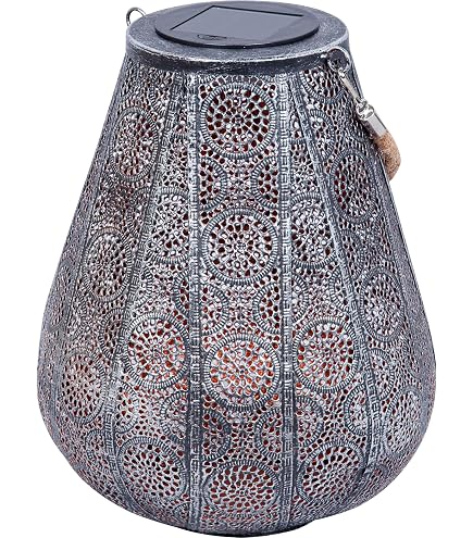 Pauleen Solar-Laterne Sunshine Charm – IP44, Dunkelblau, Automatische Dämmerungsschaltung, LED