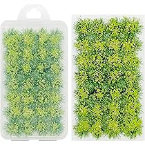 Cayway 2 PCS D'herbe Pour Modélisme Miniature Buisson Bandes, Modélisme Ferroviaire Haies En