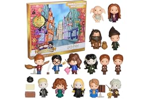 Wizarding World Harry Potter - Calendrier De l'Avent Harry Potter - Calendrier de L'Avent Pour Noël Avec 24 Surprises, Accessoires, Figurines Moments Magiques - Jouet Enfant 6 Ans Et +
