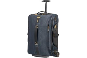 Samsonite Paradiver Light - Sac de voyage à roulettes 55/20 Strictcabine, 55 cm, 48.5 L, bleu (Jeans Blue)