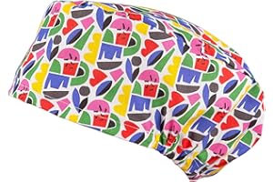 PILUCAPS, Calots chirurgicaux cheveux longs, modèle LUTTY UNISEX pour dames et messieurs 100% coton