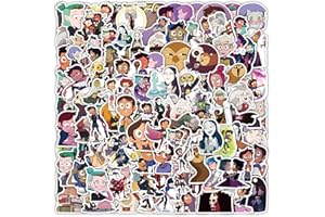 AUCEKO Lot de 100 autocollants The Owl House - En vinyle imperméable - Pour ordinateur portable, enfants, voitures, moto, vélo, skateboard, bagages, valise, ordinateur - Graffiti Decal