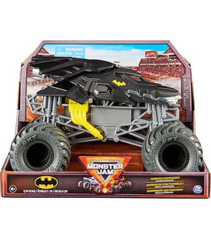 Coche Teledirigido Batmóvil Turbo Boost Escala 1:15 De The Batman, Con Luz Y Caballitos, Para Niños De 4 Años En Adelante