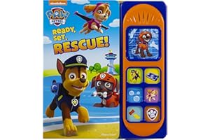 Nickelodeon Paw Patrol Chase, Skye, Marshall, and More! - Ready, Set, Rescue! Sound Board Book - PI Kids (Play-A-Sound)