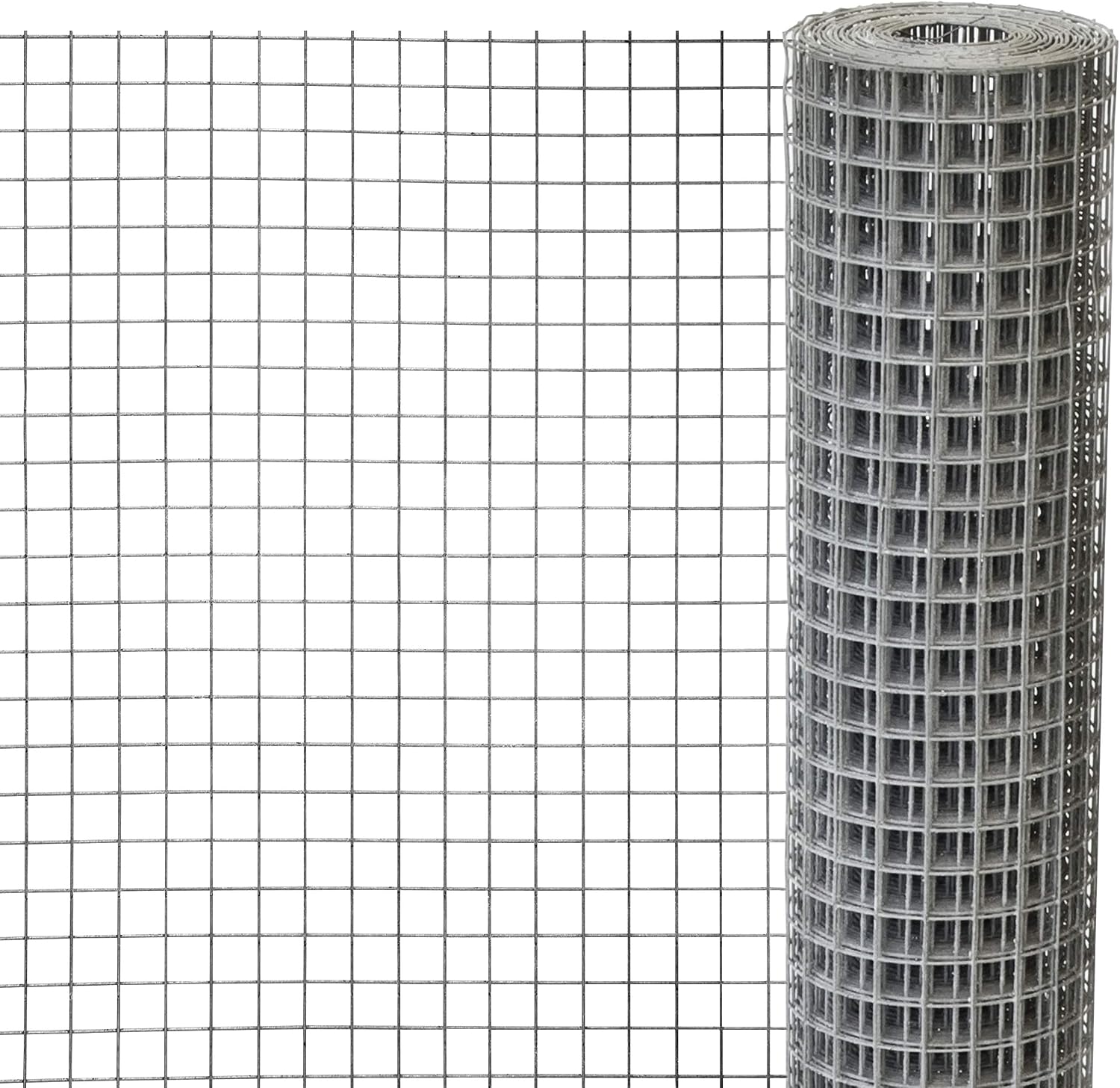 Windhager 79066 - Malla de Alambre galvanizado para Conejos, cobayas o Pollos, 0.5 x 2.5 m