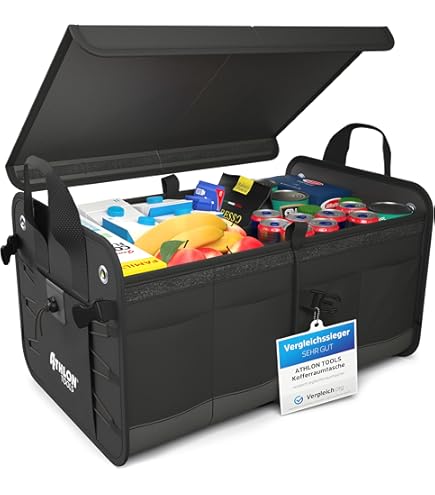 Living Air Kofferraum Organizer - Faltbare Aufbewahrungsbox Für Auto, Wohnmobil & Camper