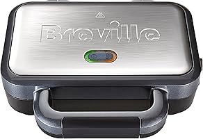Breville VST041 Deep Fill Sandwich Toaster, Stainless Steel - Silver