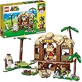 LEGO Super Mario Pack di Espansione Casa sull'Albero di Donkey Kong, Giocattolo Costruibile con 2 Personaggi da Abbinare a Un