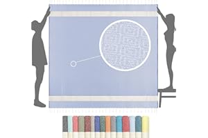 Flora Furora Toalla Playa Grande Gigante 200 x 200 cm Originales - Fouta Beach Towel de Algodon con Flecos | Toallas Baño Hammam Sauna, Manta Yoga Accesorio - Decoración Boho, Colores Mujer Hombre