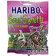 Haribo Sour Spaghetti Gummy Candy, 0.37 Pound