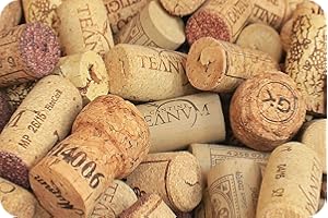 Champagne Corks - Glass Worktop Saver/Protector - by Pearl Glass (60 x 40cm - Extra Large)