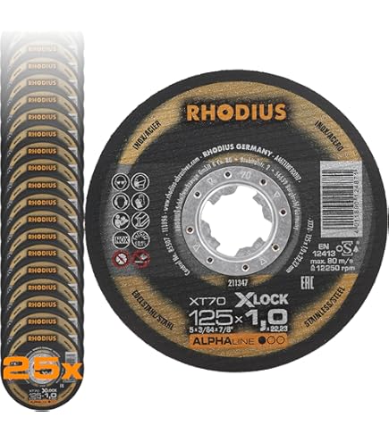 Discos de corte PSF STEELOX EHT 115x1,0x22,23 mm - Comercial